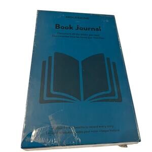 Moleskine Book Journal Hardcover 5 x 8.25" NWT